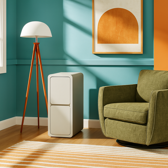 Leather Side Table (Pair)