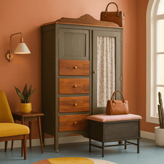 Upcycled Armoire - Whats New Furniture - Portland, Oregon