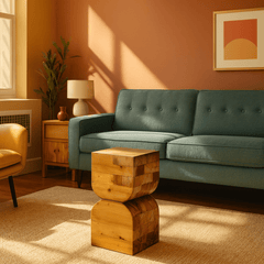 Reclaimed Pedestal Small - Whats New Furniture - Portland, Oregon