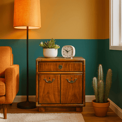 Vintage Mid - Century Nightstand (set of 2) - Whats New Furniture - Portland, Oregon