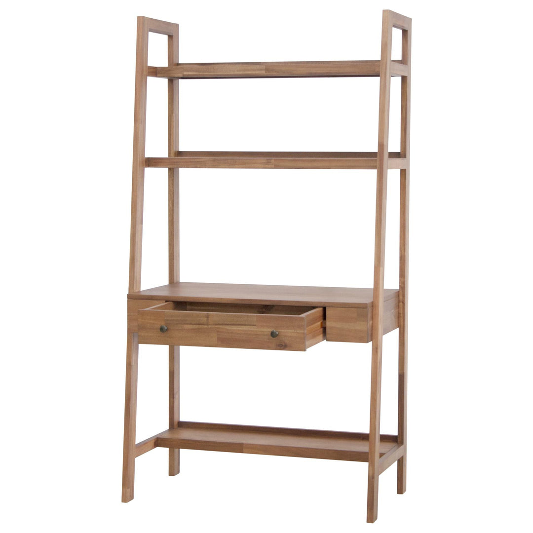 Henley Wall Desk in Newton Brown