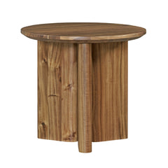 Petrilio Side Table in Hazelnut Brown
