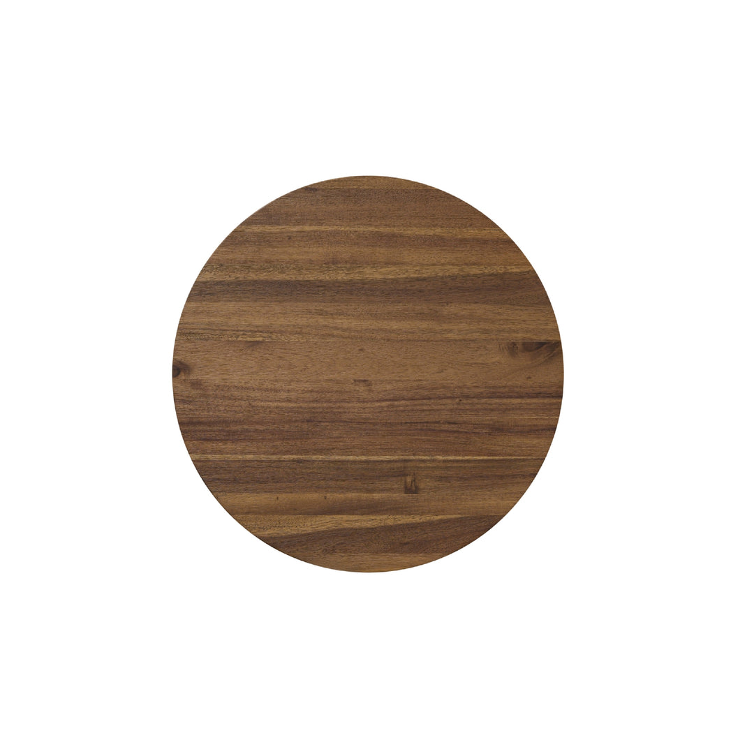 Petrilio Side Table in Hazelnut Brown
