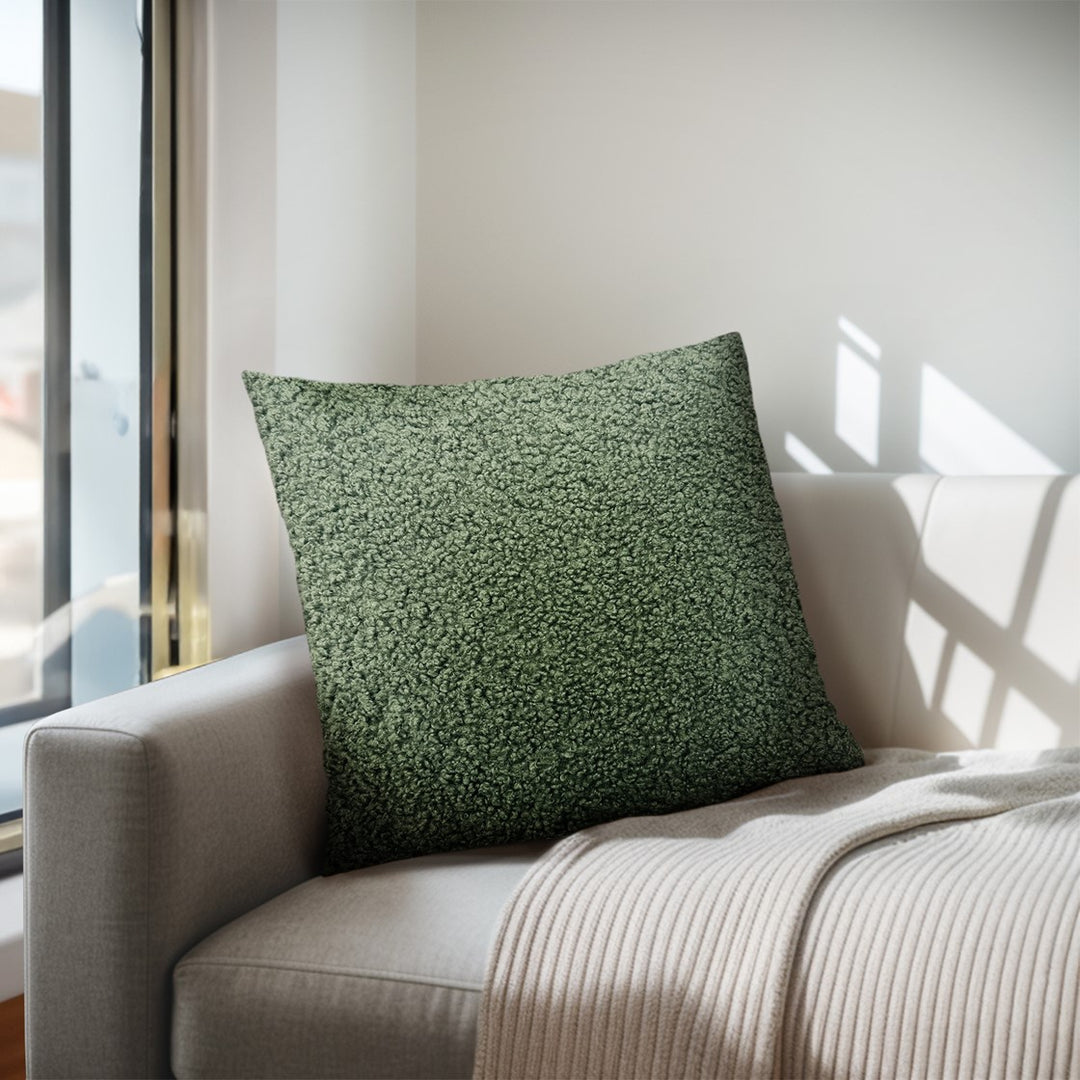 Tara Solid Boucle Square Pillow