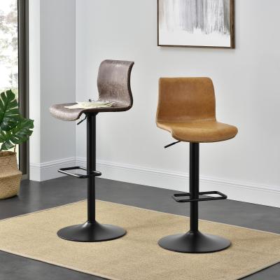 Jayden Low Back Gaslift Swivel Bar Stool
