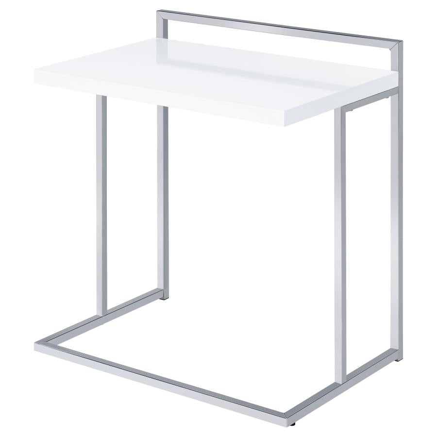 Dani Rectangular C-Shaped Sofa Side Table