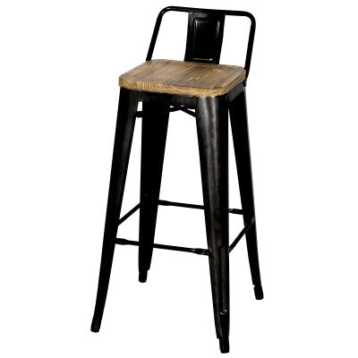 Metropolis Counter Stool Low Back