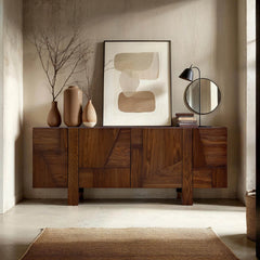 Abstract 4 Door Sideboard - Whats New Furniture - Portland, Oregon