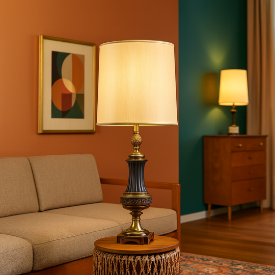 Antique Brass Lamp