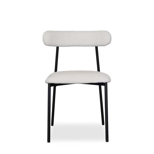 Anzio Boucle Upholstered Dining Side Chair
