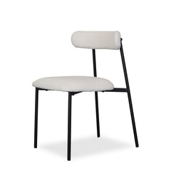 Anzio Boucle Upholstered Dining Side Chair - What&