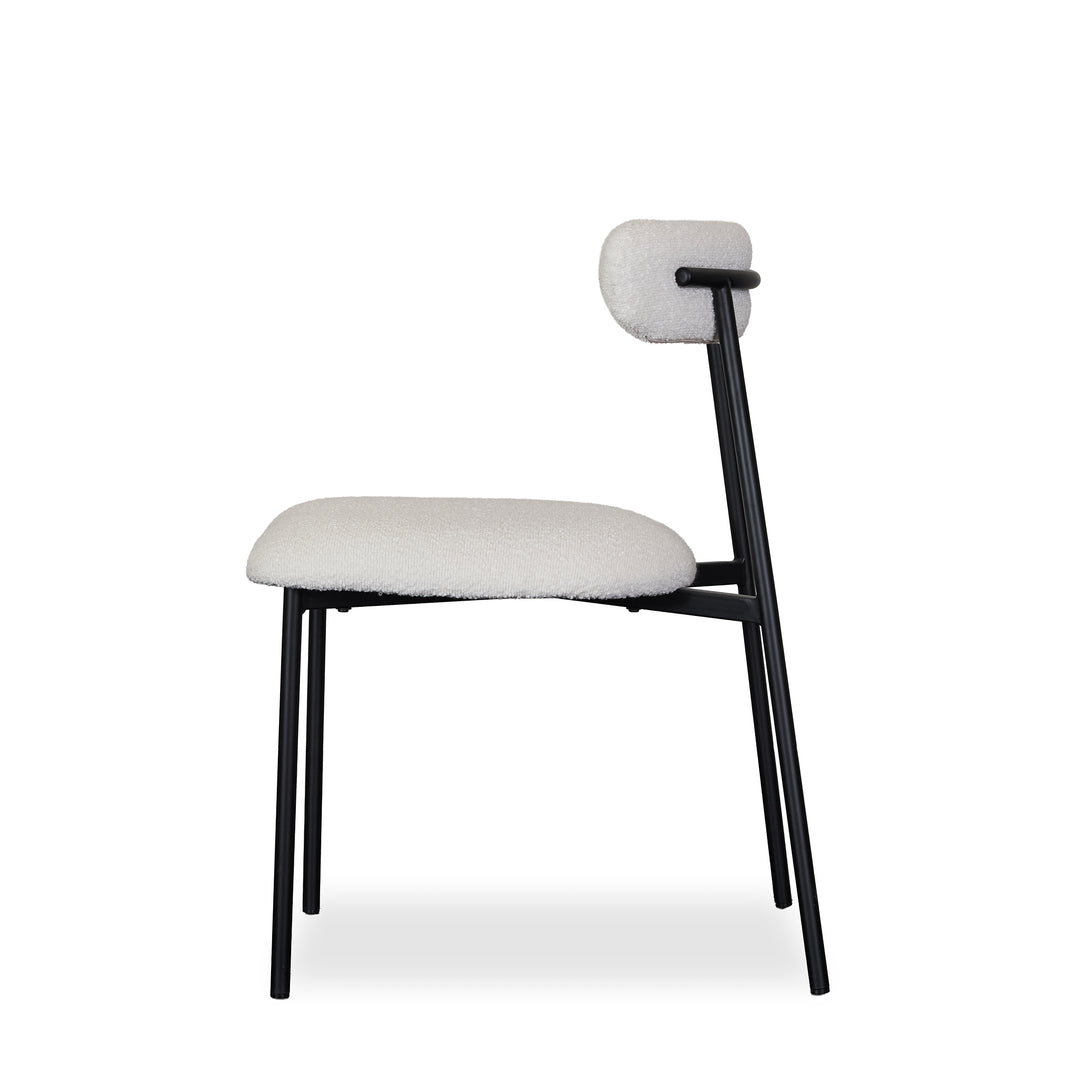 Anzio Boucle Upholstered Dining Side Chair