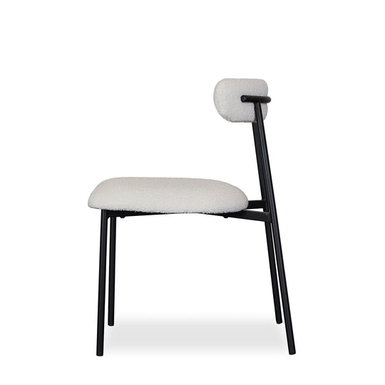 Anzio Boucle Upholstered Dining Side Chair