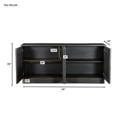 Spiral Sideboard - Whats New Furniture - Portland, Oregon