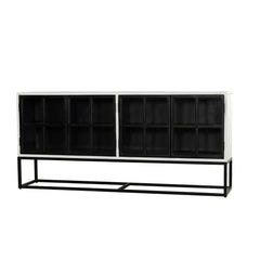 Caged Sideboard - White Centre (Limited Edition) - Whats New Furniture - Portland, Oregon