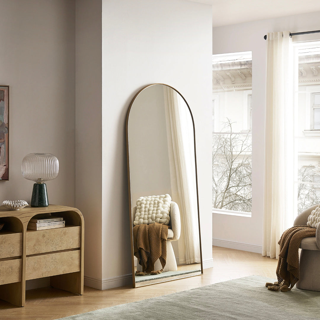 Aria Arch Floor Mirror