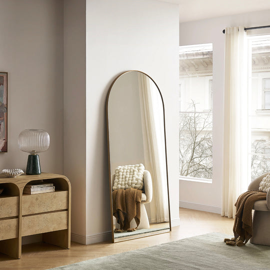 Aria Arch Floor Mirror