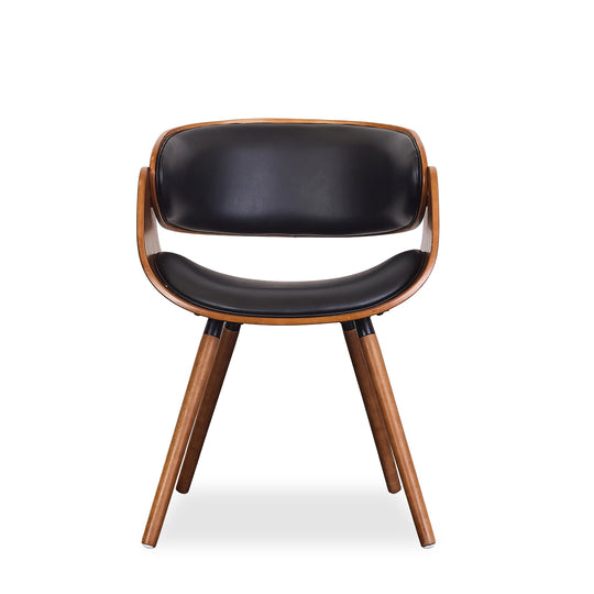 Scooped Arm Side Chair
