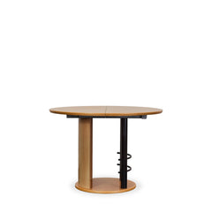 Art Deco Extendable Dining Table w/2 chairs - Whats New Furniture - Portland, Oregon