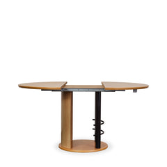 Art Deco Extendable Dining Table w/2 chairs - Whats New Furniture - Portland, Oregon