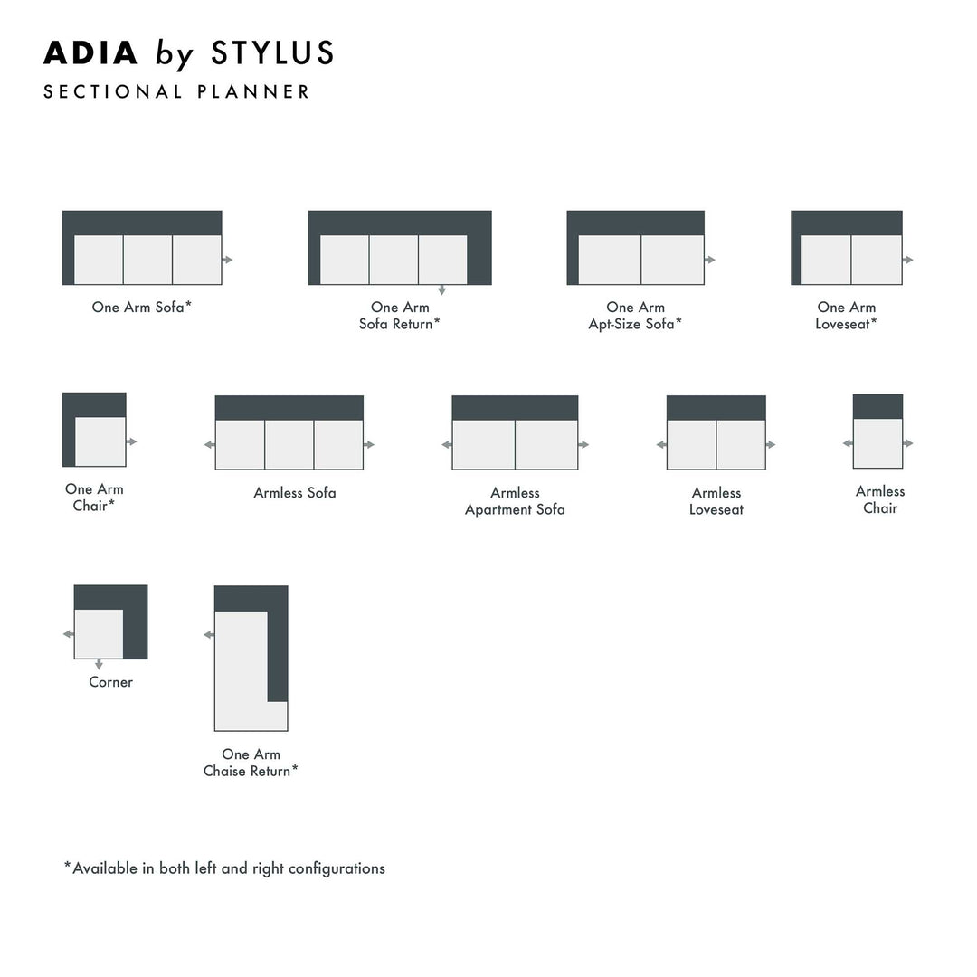 Adia Custom Sofa / Sectional