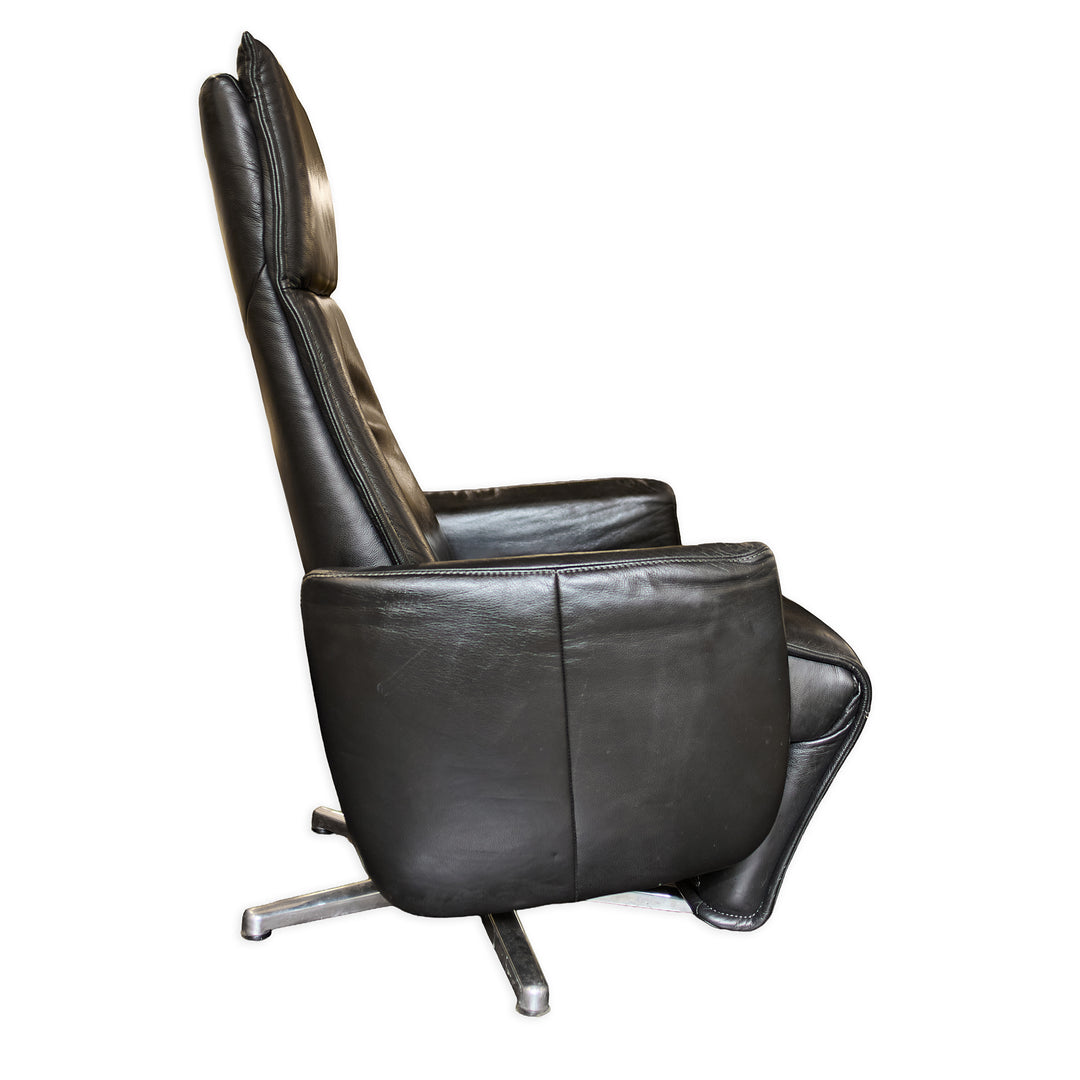 Black Leather Recliner