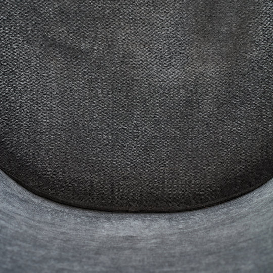 Washed Blue Rolling Chair