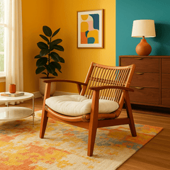 Low Rattan Chair - Whats New Furniture - Portland, Oregon