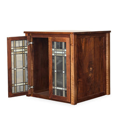 Set of Cabinets with Panel Insert - Whats New Furniture - Portland, Oregon