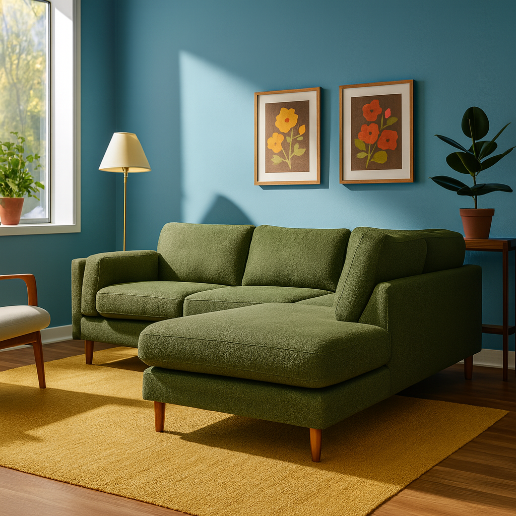 Timber Open Chaise Sectional