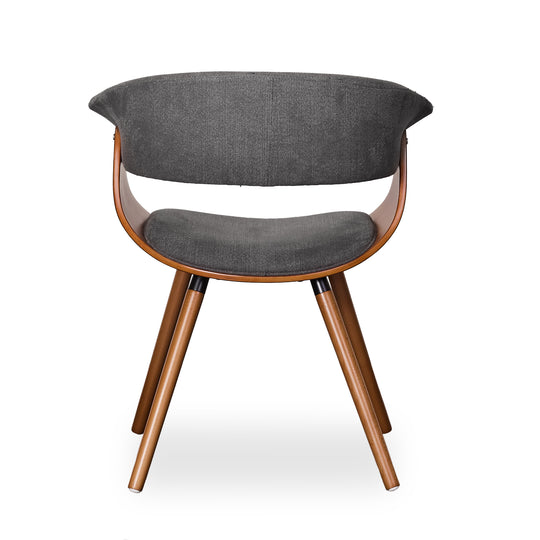 Curved Accent Armchair