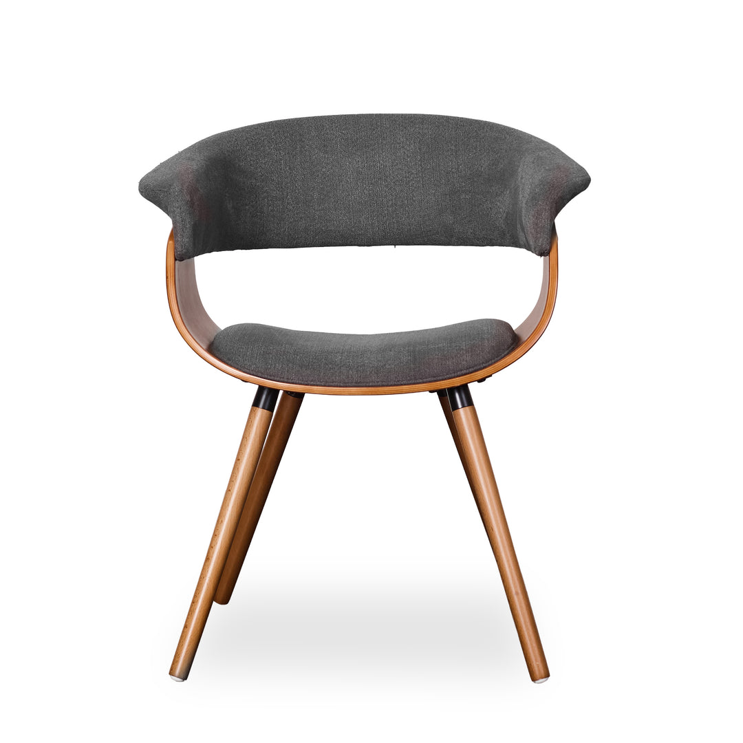 Curved Accent Armchair