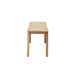 Colton Dining Bench With Brass Accents - Whats New Furniture - Portland, Oregon