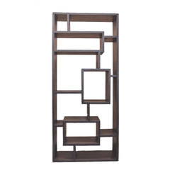 Contemporary Wood Two - Sided Bookcase - Whats New Furniture - Portland, Oregon