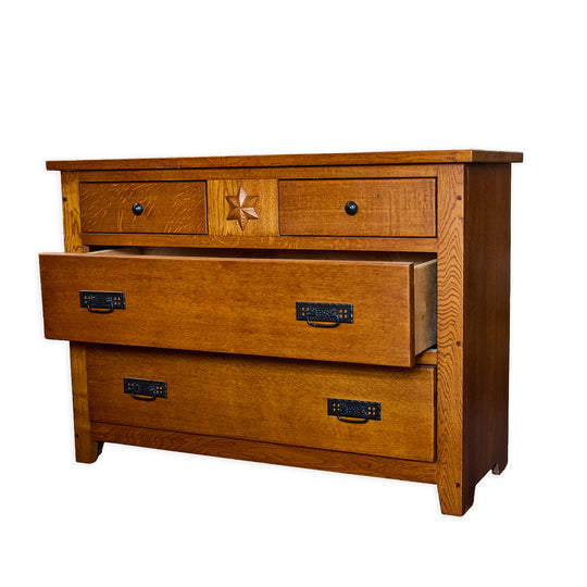 Craftsman Style Oak Dresser
