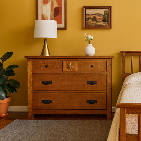 Craftsman Style Oak Dresser