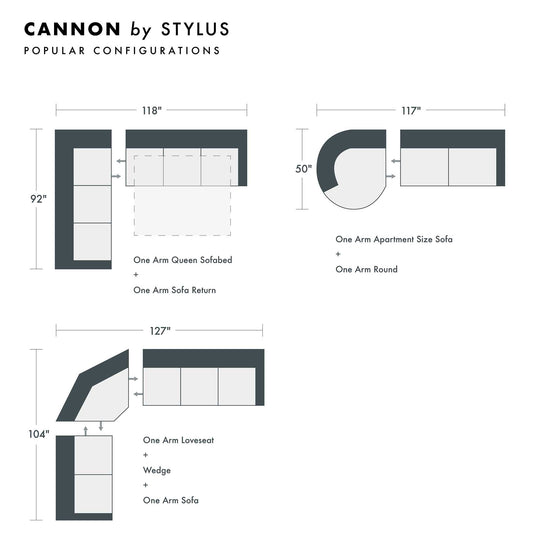 Cannon Custom Sofa / Sectional