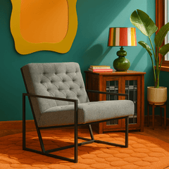 Square Upholstered Chair - What&