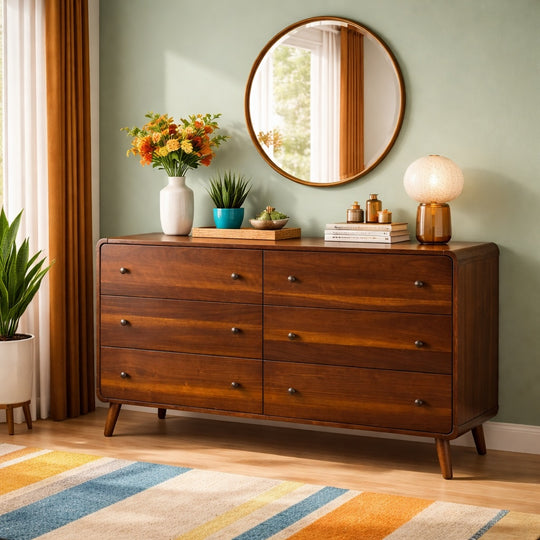 Six Drawer Dresser
