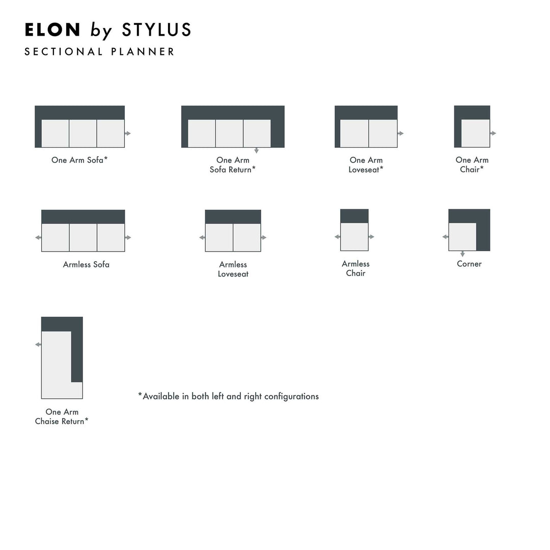 Elon Custom Sofa / Sectional