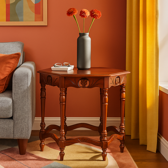 Octagonal Side Table