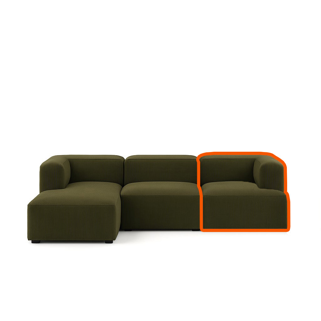 Fenway Modular 1-Arm Piece