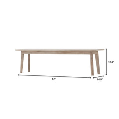 Gia Bench - Whats New Furniture - Portland, Oregon