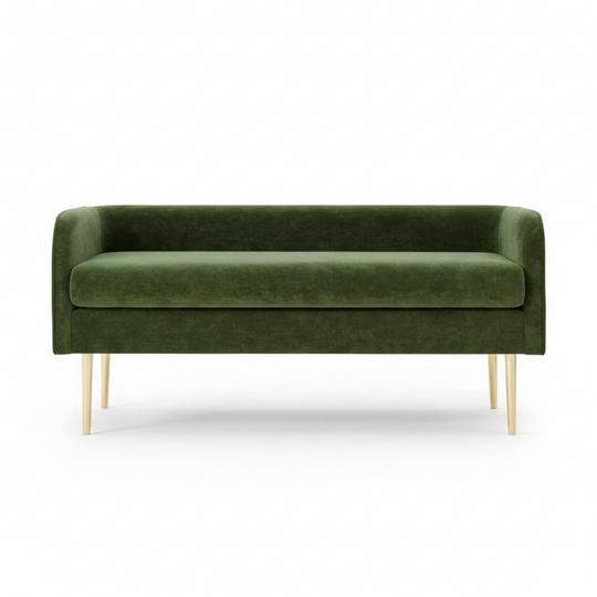 Marsha Velvet Bench
