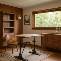 Industrial Sit/Stand Desk - Whats New Furniture - Portland, Oregon