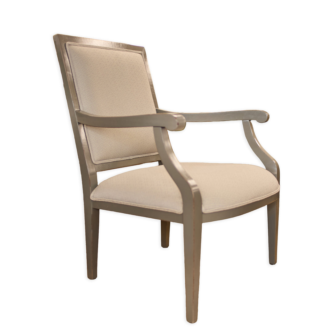 Italian Wide Seat Occassional Chair
