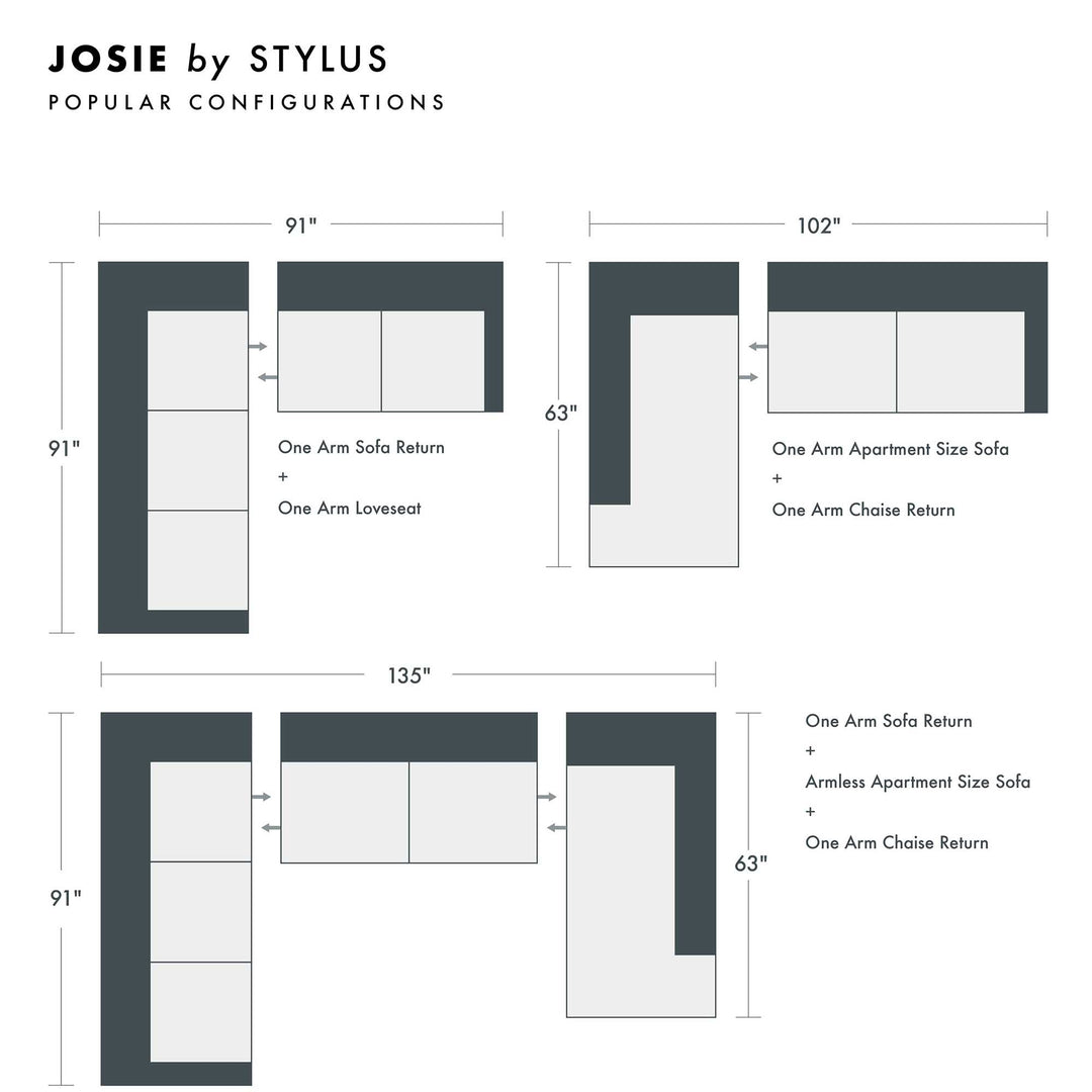 Josie Custom Sofa / Sectional