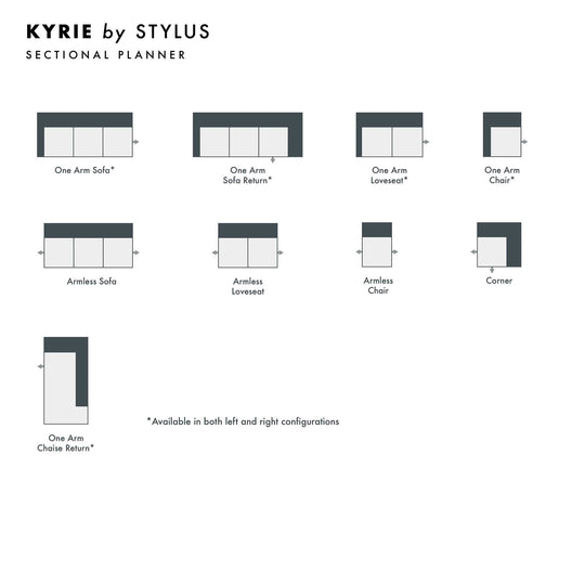 Kyrie Custom Sofa / Sectional