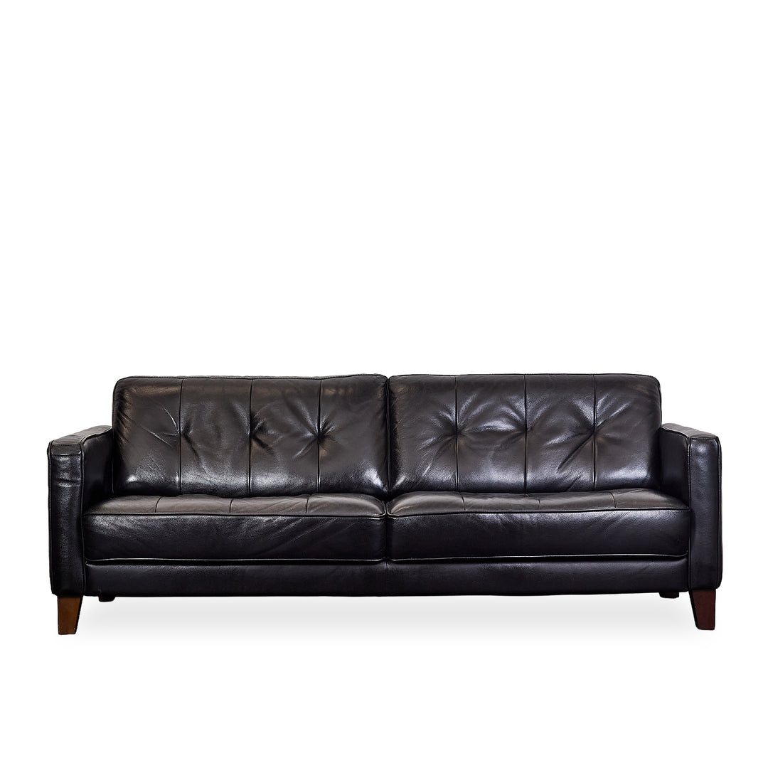 Tufted Leather Sofa