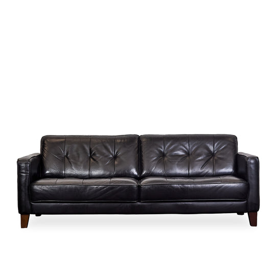 Tufted Leather Sofa